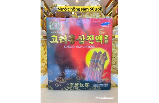 Nước hồng sâm 30 gói