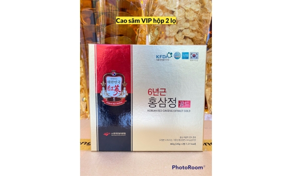 Cao sâm VIP hộp 2 lọ