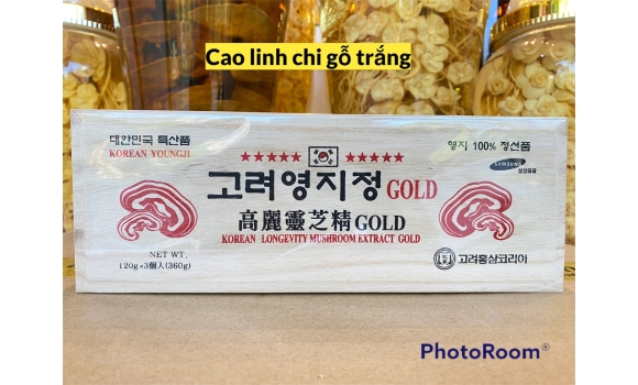 Cao linh chi gỗ trắng 