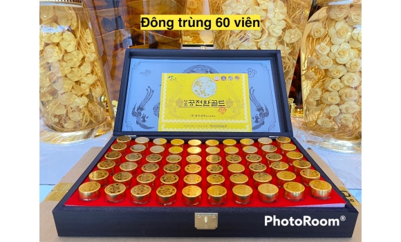 Đông trùng 60 viên 