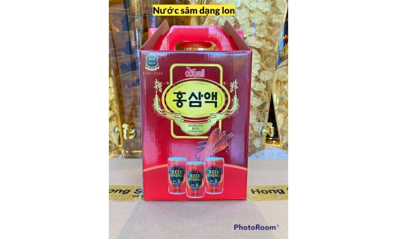 Nước sâm dạng lon