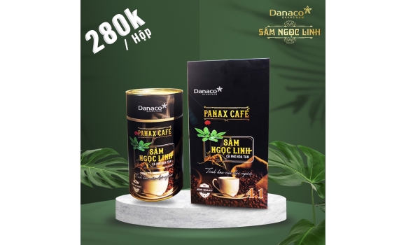 Cafe sâm ngọc linh hòa tan 1