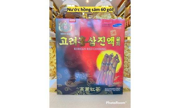 Nước hồng sâm 30 gói